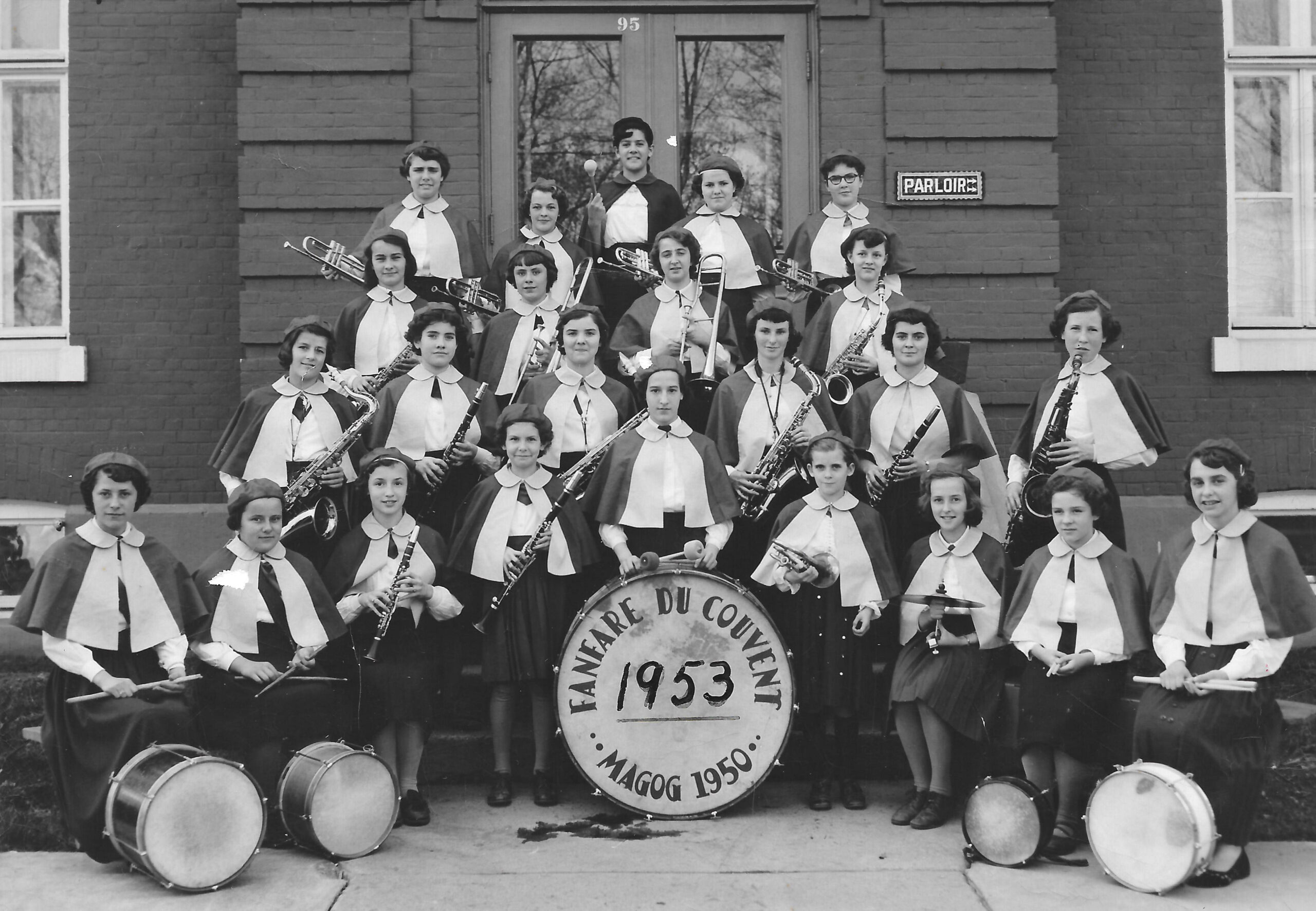 Fanfare du Couvent, Magog, 1953